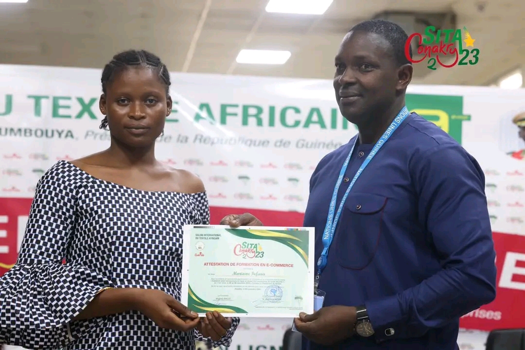 Formation e-commerce du textile africain — SITA Conakry 2023